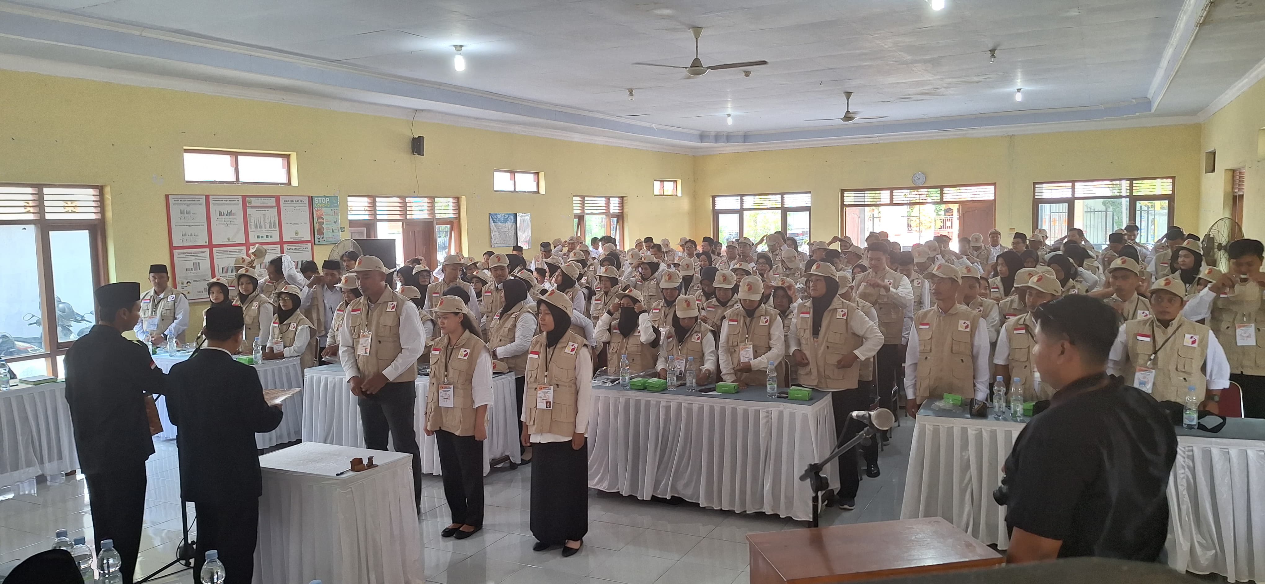 Pelantikan Pengawas TPS