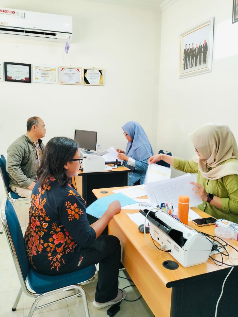 Pendaftaran Pengawas Kalurahan/Desa di Kantor Bawaslu Bantul