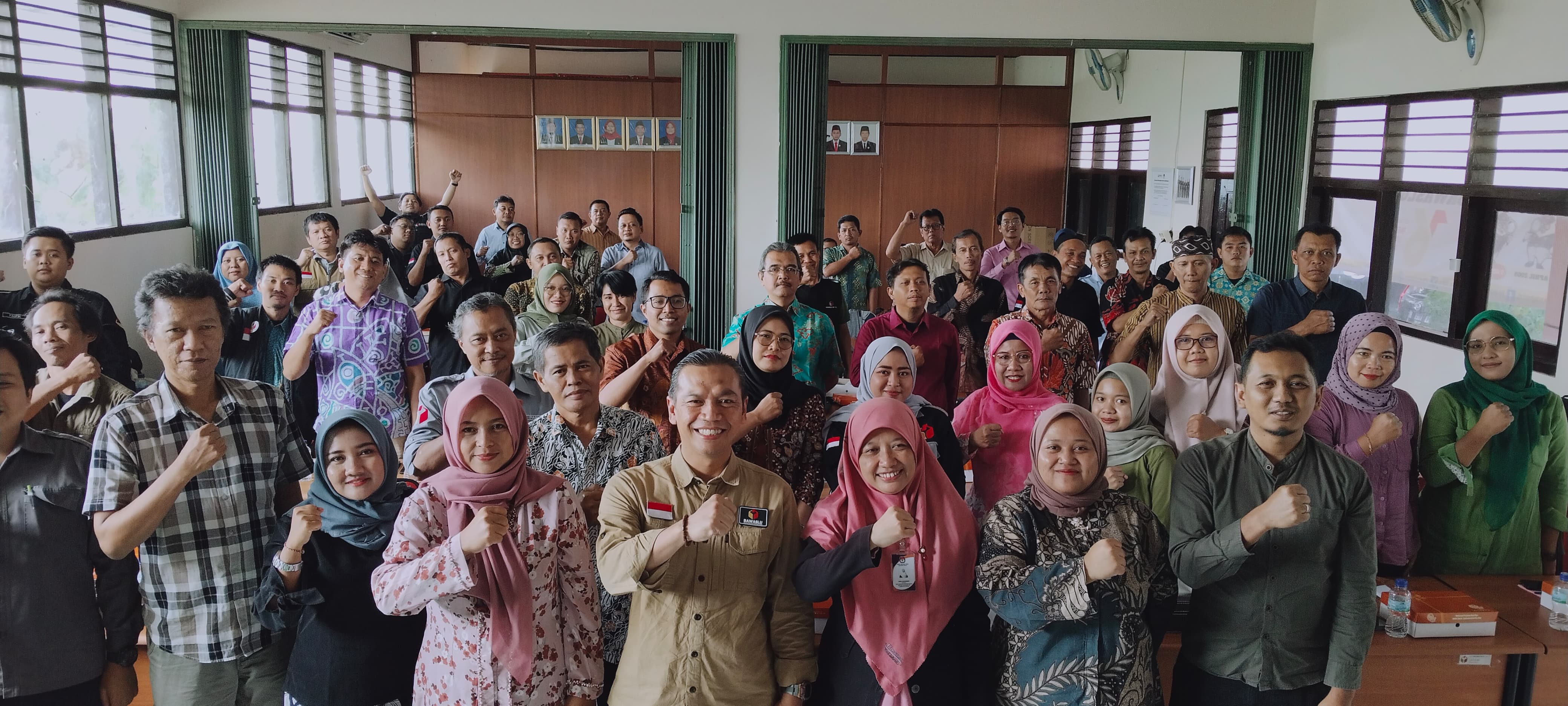 Komitmen Bersama Pengawas Se-Kabupaten Bantul Dalam Pengawasan Kawal Hak Pilih Pilkada 2024