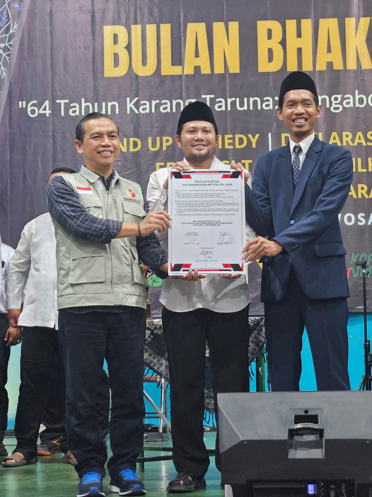 Deklarasi Desa Anti Politik Uang Guwosari