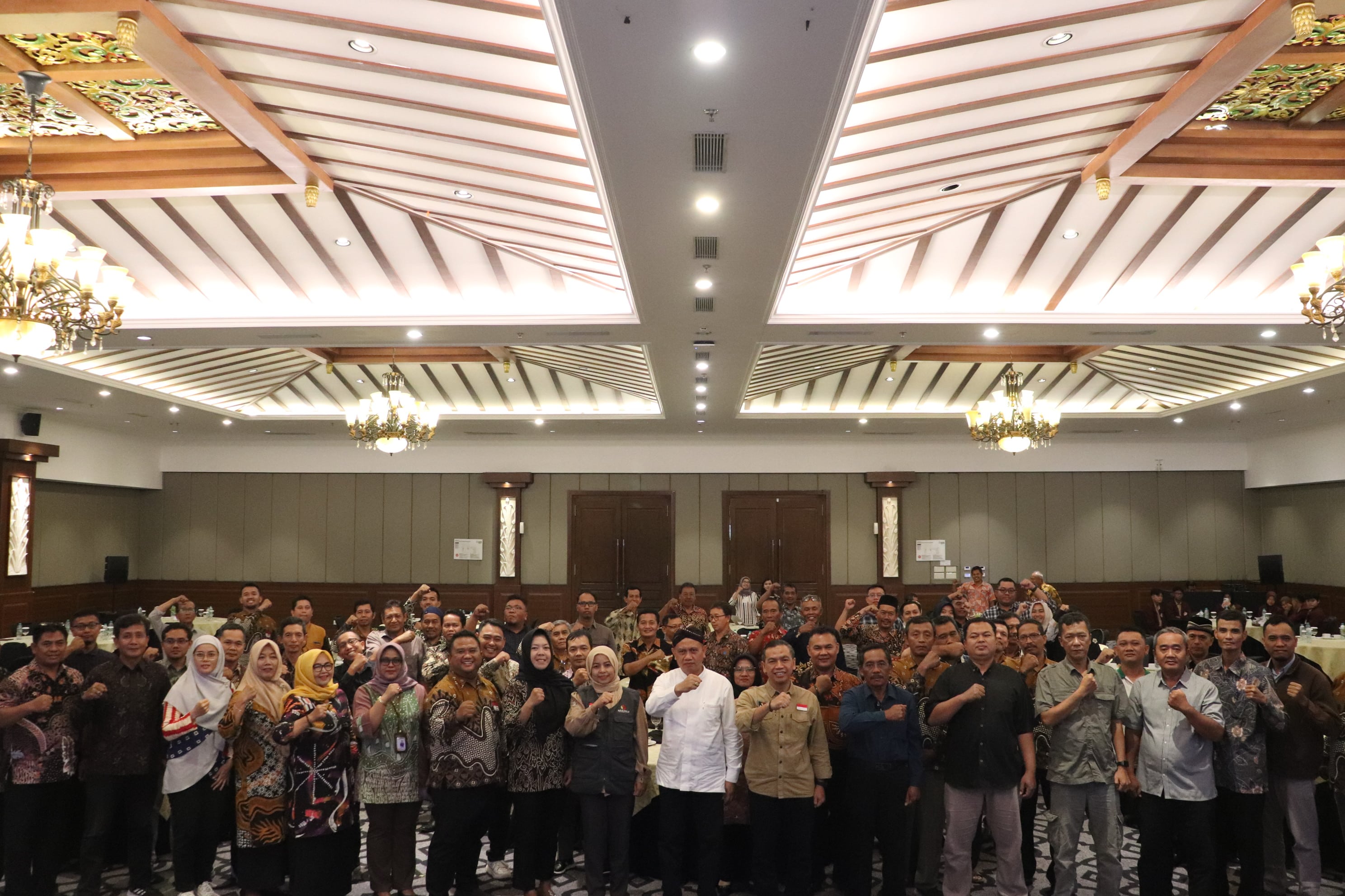 Grand Rohan 18/10/2024 komitmen bersama untuk menjaga netralitas perangkat desa pada pilkada 2024 di Bantul