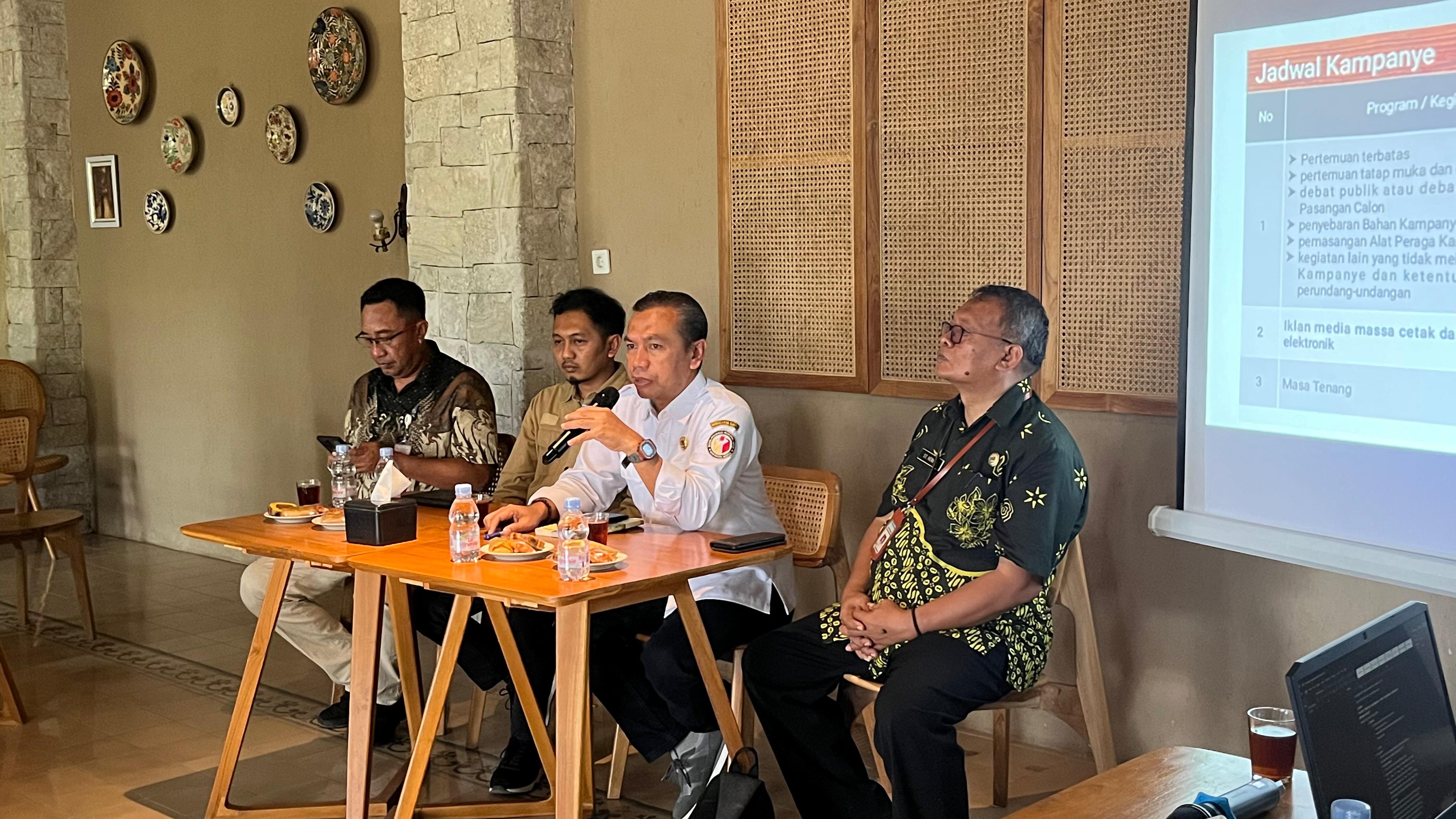 Sosialisasi regulasi dan peraturan pada tahapan kampanye Pemilihan 2024