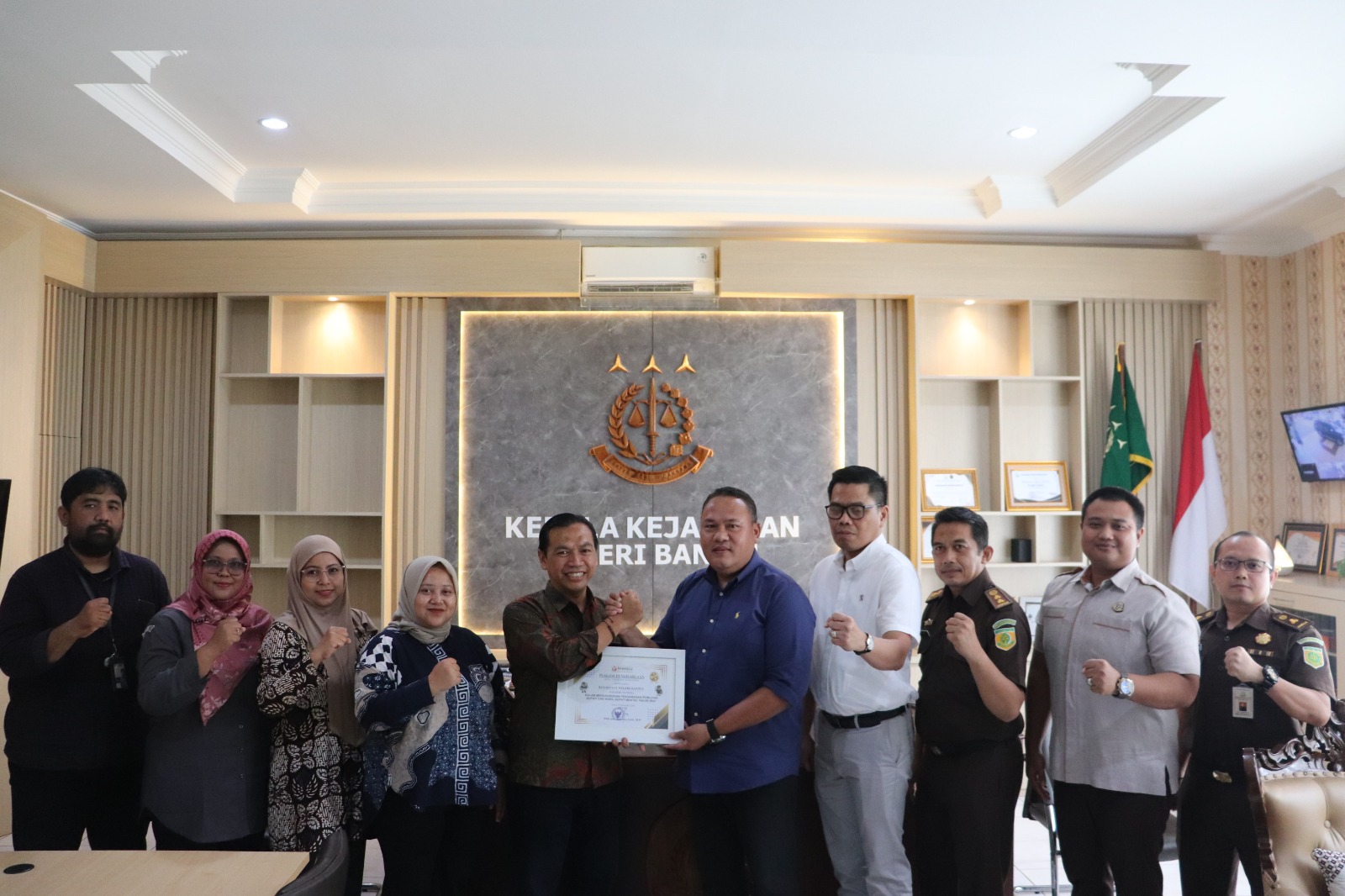 Audiensi Bawaslu Kabupaten Bantul dengan Kejaksaan Negeri Bantul