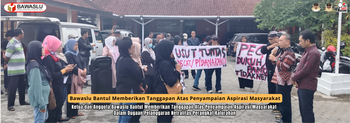 Penyampaian Aspirasi Masyarakat