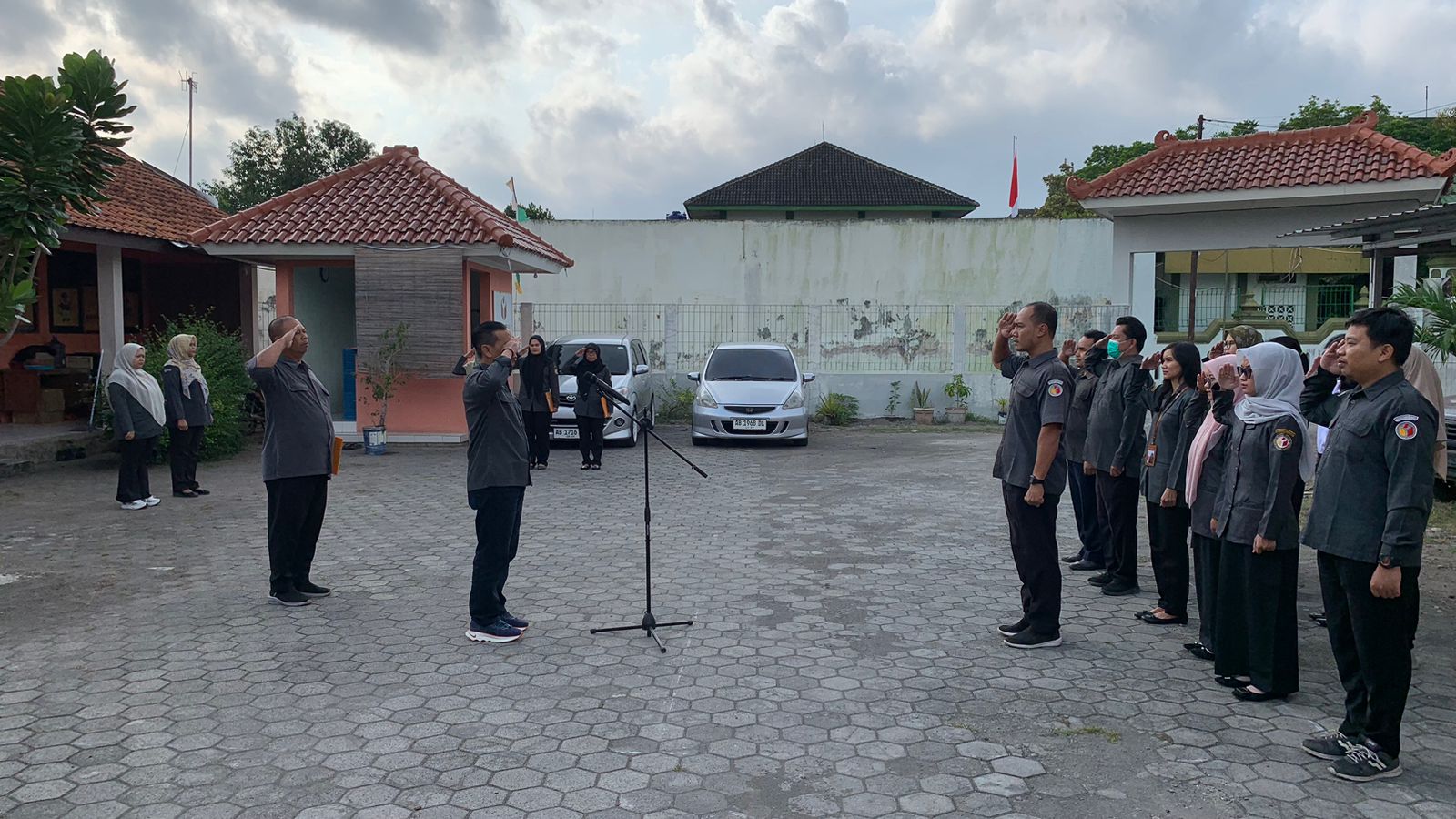 Apel Rutin dilaksanakan di Halaman Kantor Bawaslu Bantul