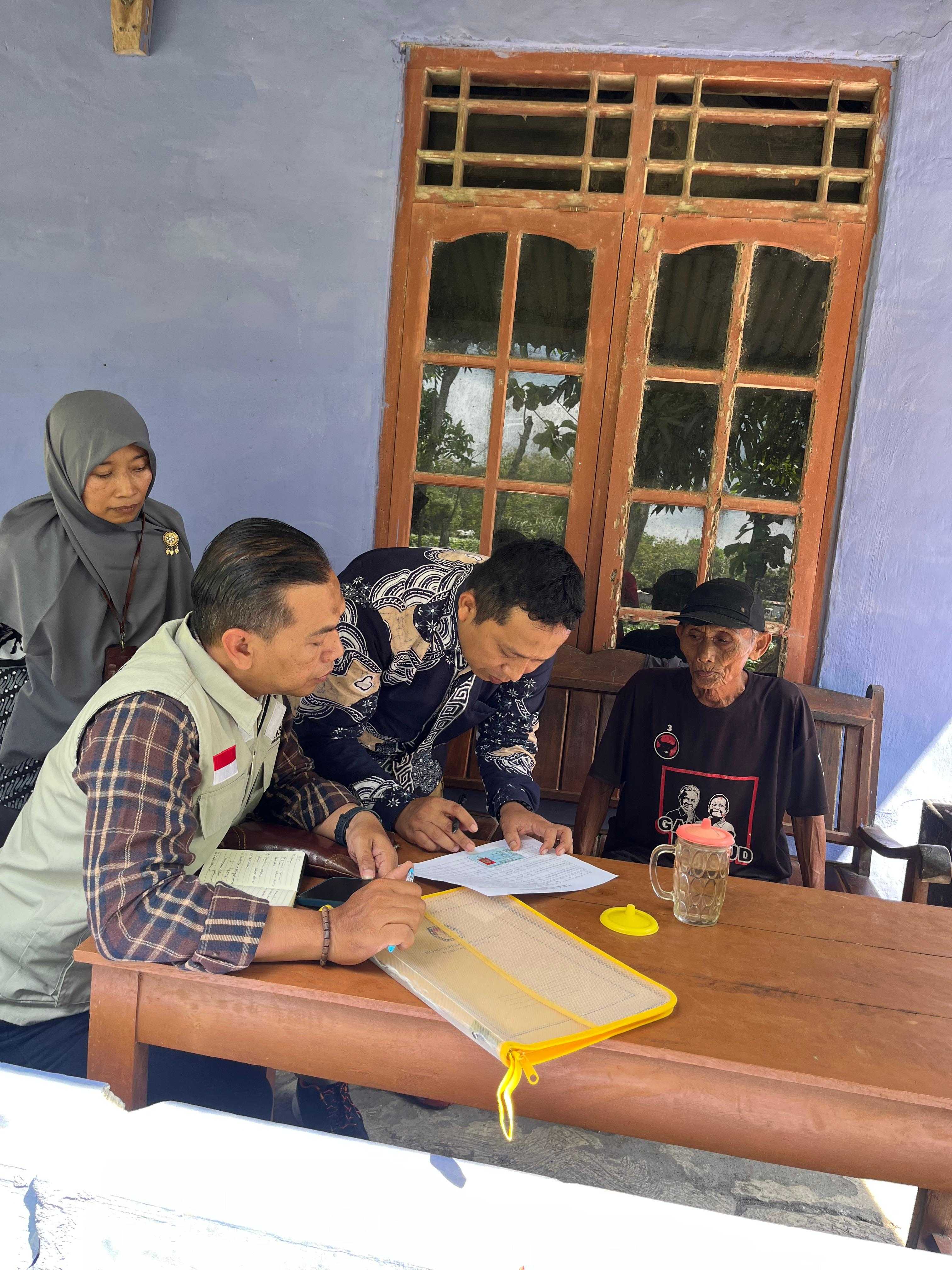 Pelaksanaan Coktas turun langsung ke rumah pemilih