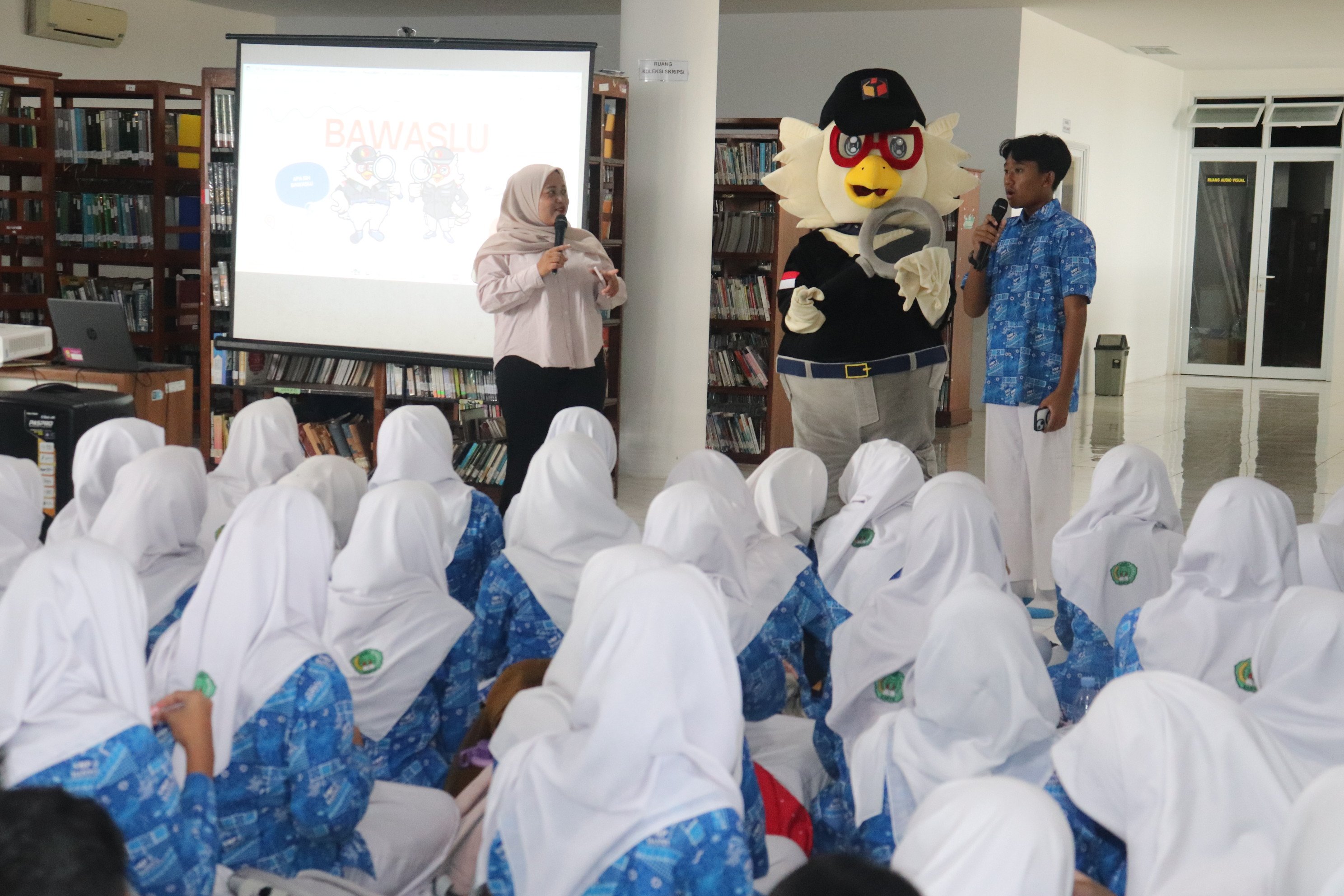 Sosialisasi digelar di gedung perpustakaan daerah Bantul