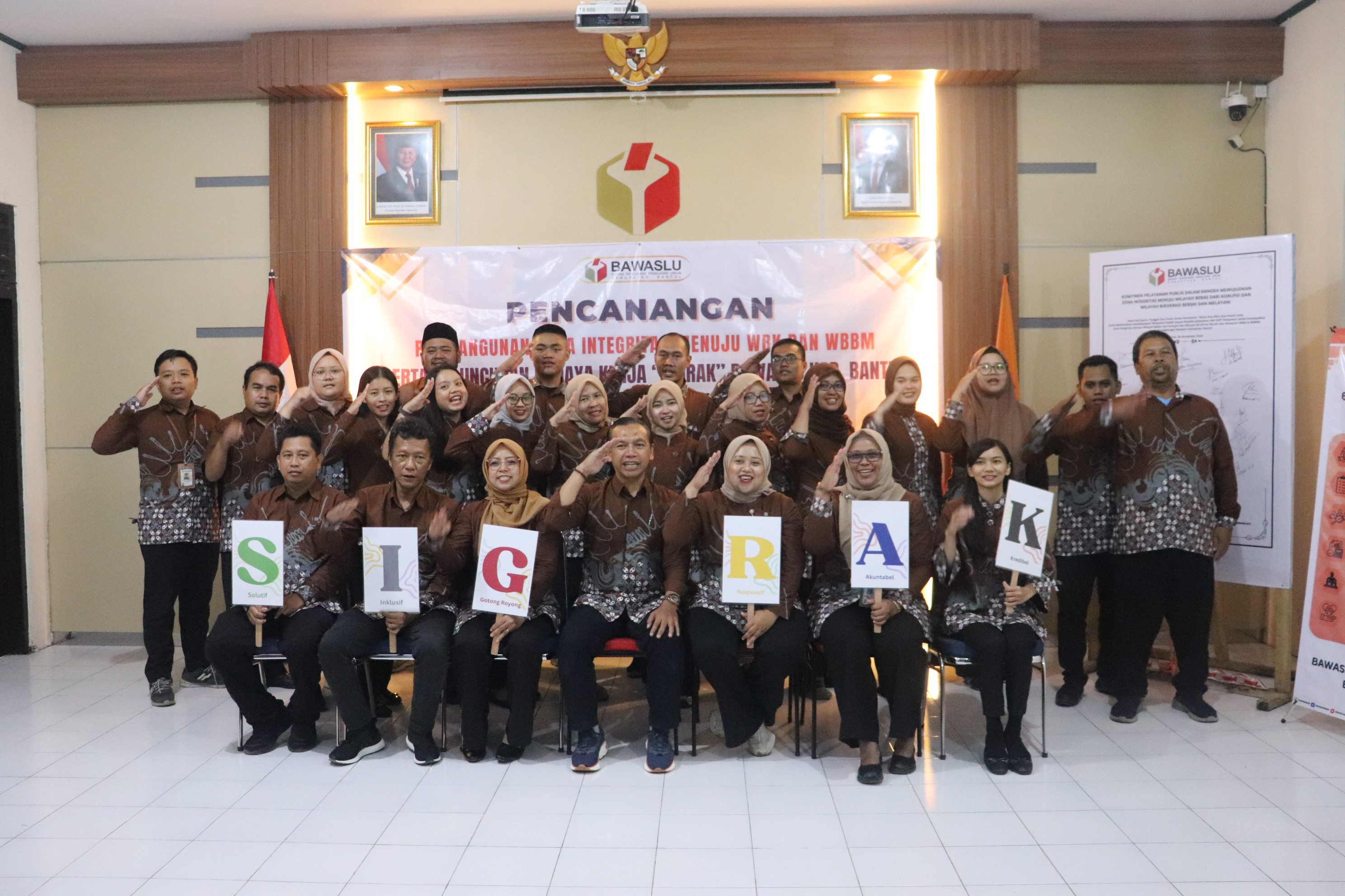 Peluncuran budaya kerja "SIGRAK"