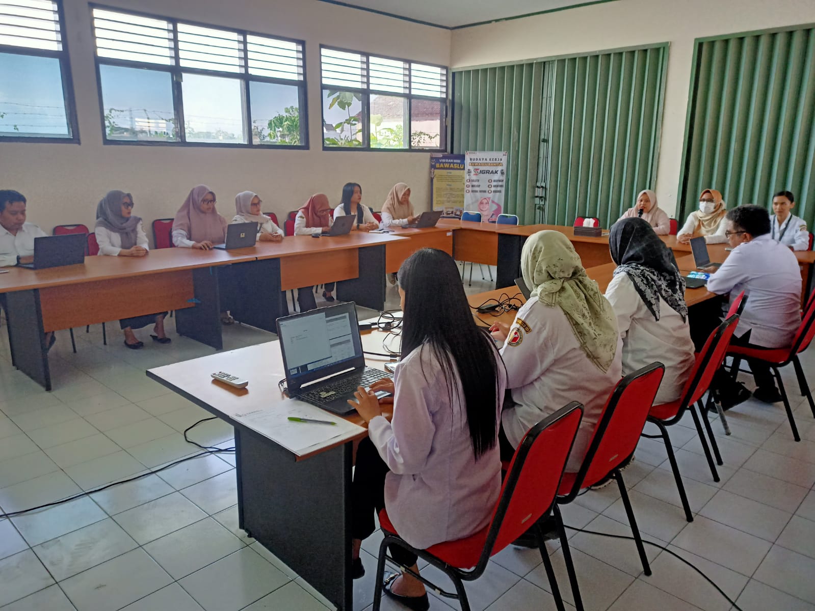 Foto Kegiatan Rapat Penilaian Arsip 