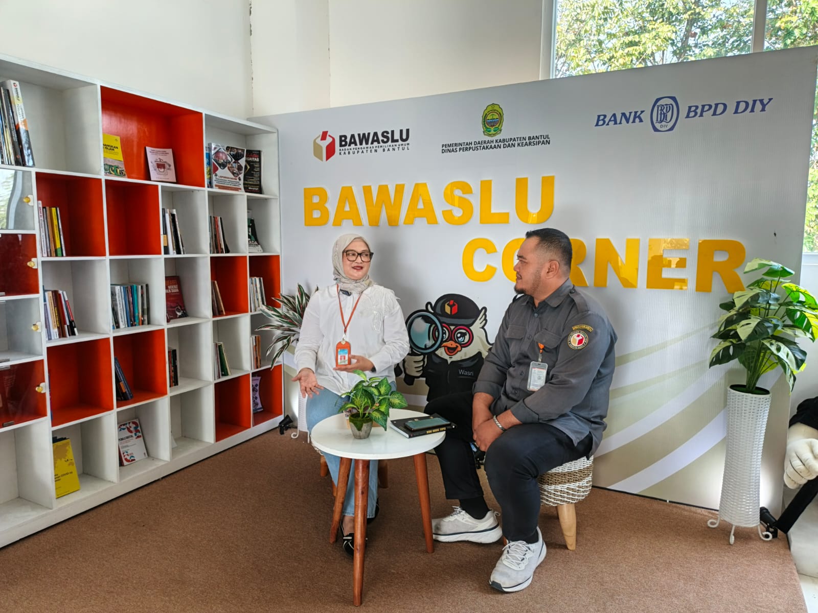 Foto Kegiatan Podcast Bawaslu Menyapa