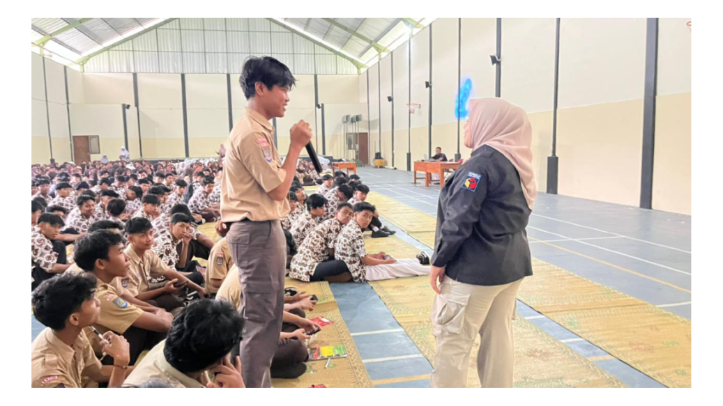 Foto Kegiatan Bawaslu Goes To School di SMK N 1 Pandak