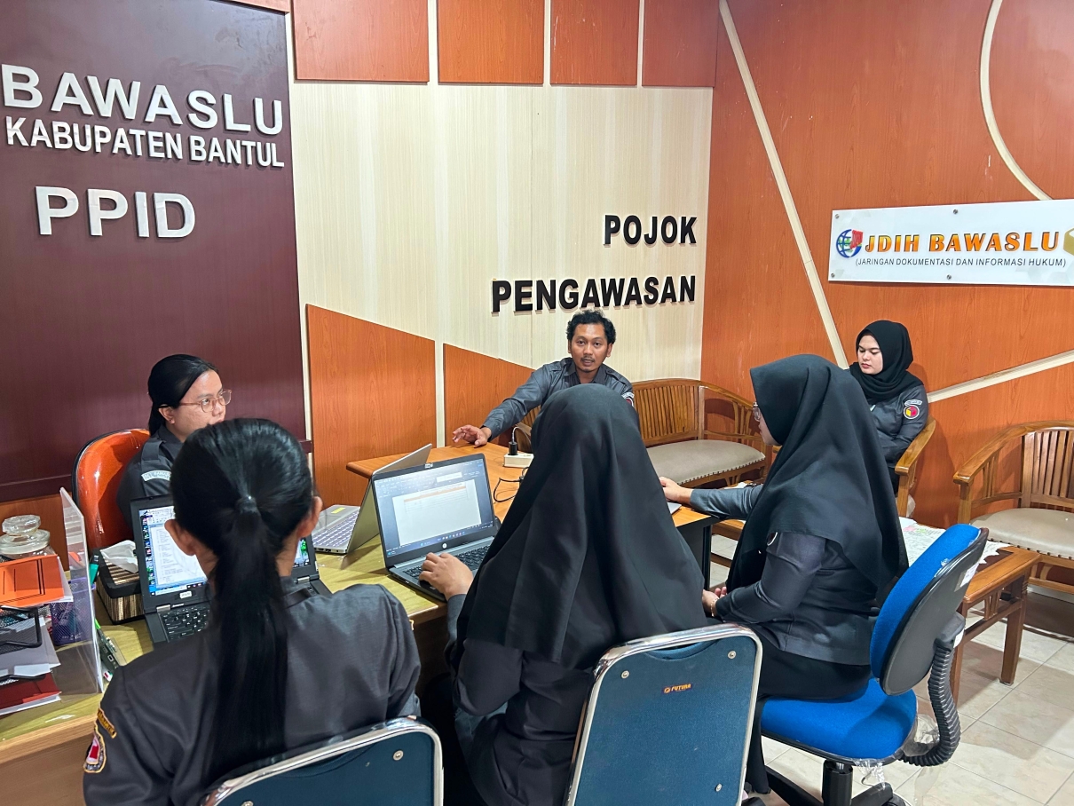 Penguatan Kapasitas Teknis Penerimaan Laporan Dugaan Pelanggaran Pemilu