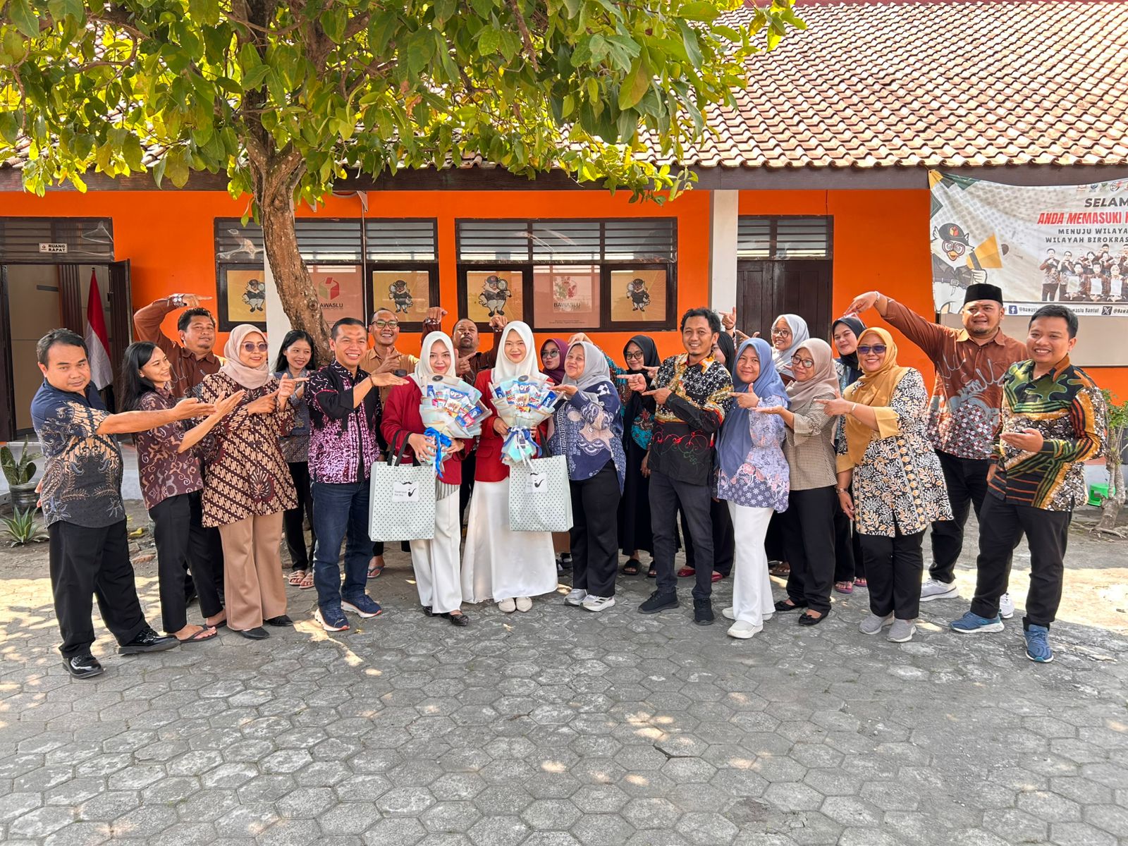 Pelepasan Mahasiswa Magang UMY oleh Seluruh Jajaran Bawaslu Bantul