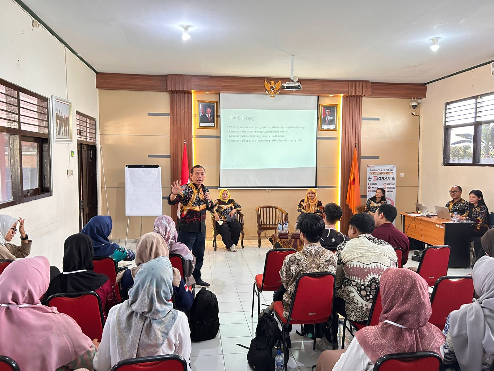 kegiatan Pendidikan Pengawas Partisipatif dengan sesi penyusunan Rencana Tindak Lanjut (RTL)