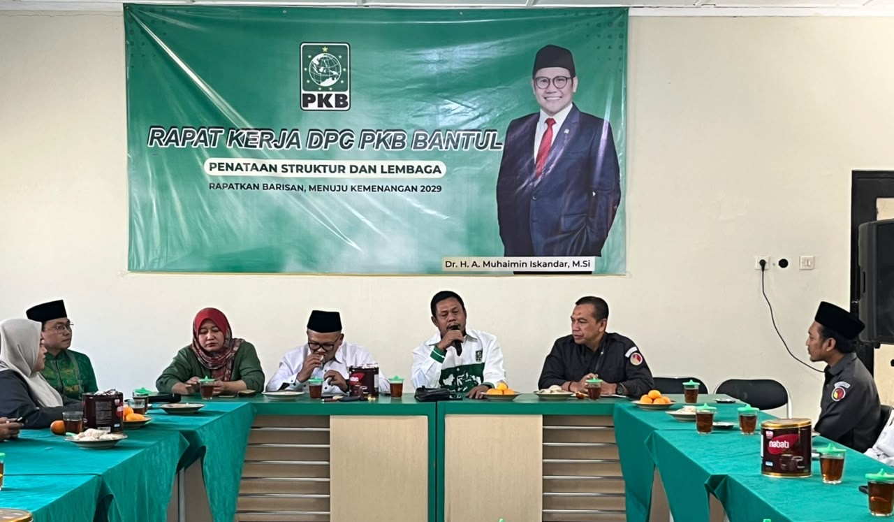 Foto Konsolidasi Demokrasi Dengan DPC PKB Bantul