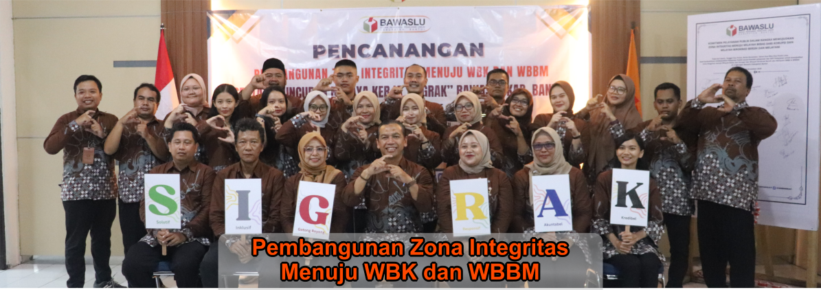 Pembangunan ZI menuju WBK dan WBBM