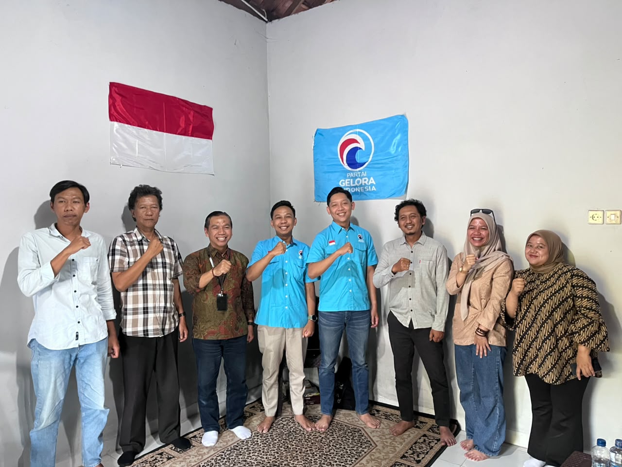 Konsolidasi Demokrasi dilaksanakan di kantor DPD Partai Gelora Bantul