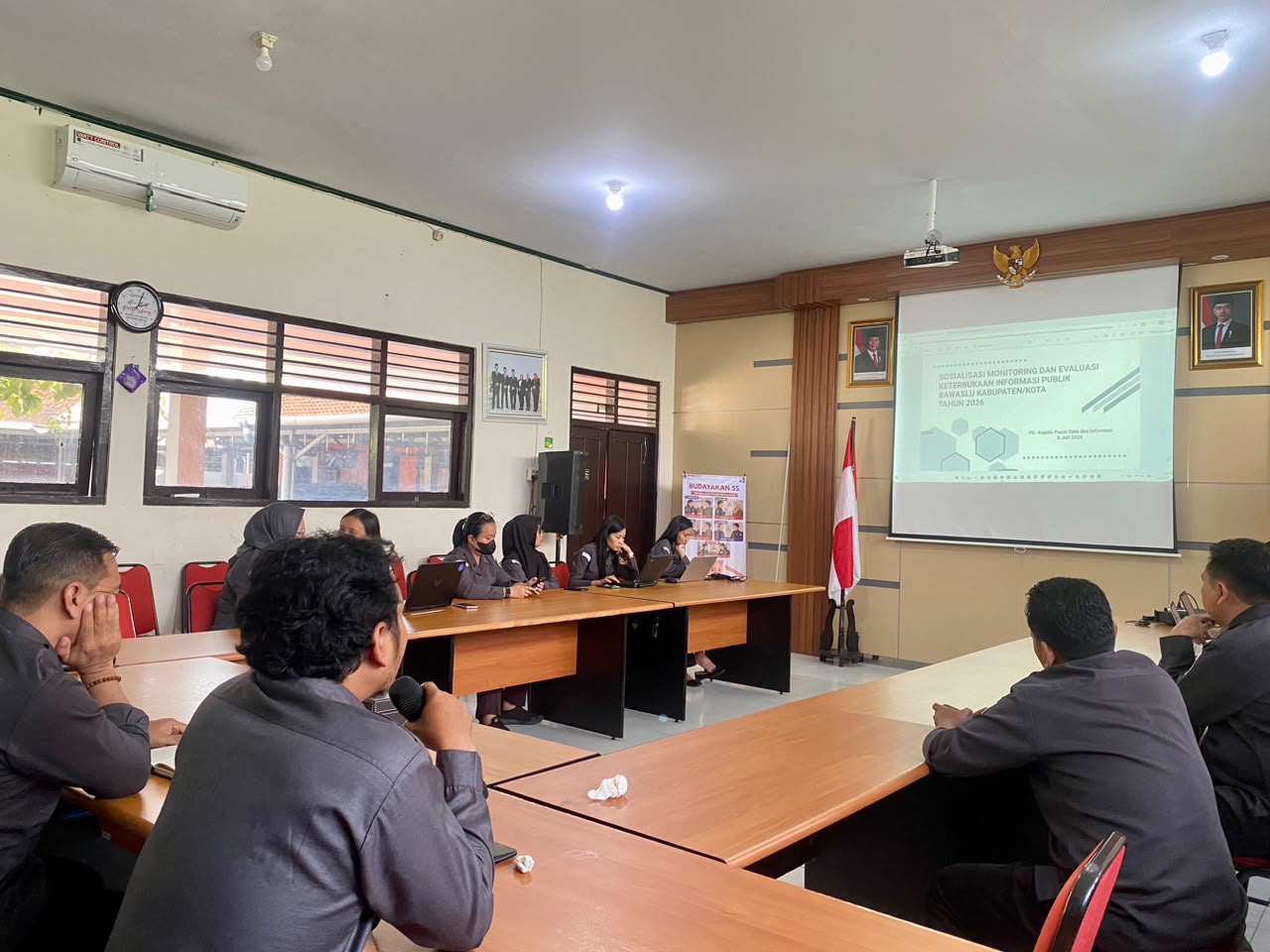 Rapat Identifikasi Daftar Informasi Publik (DIP) Semester II Tahun 2026