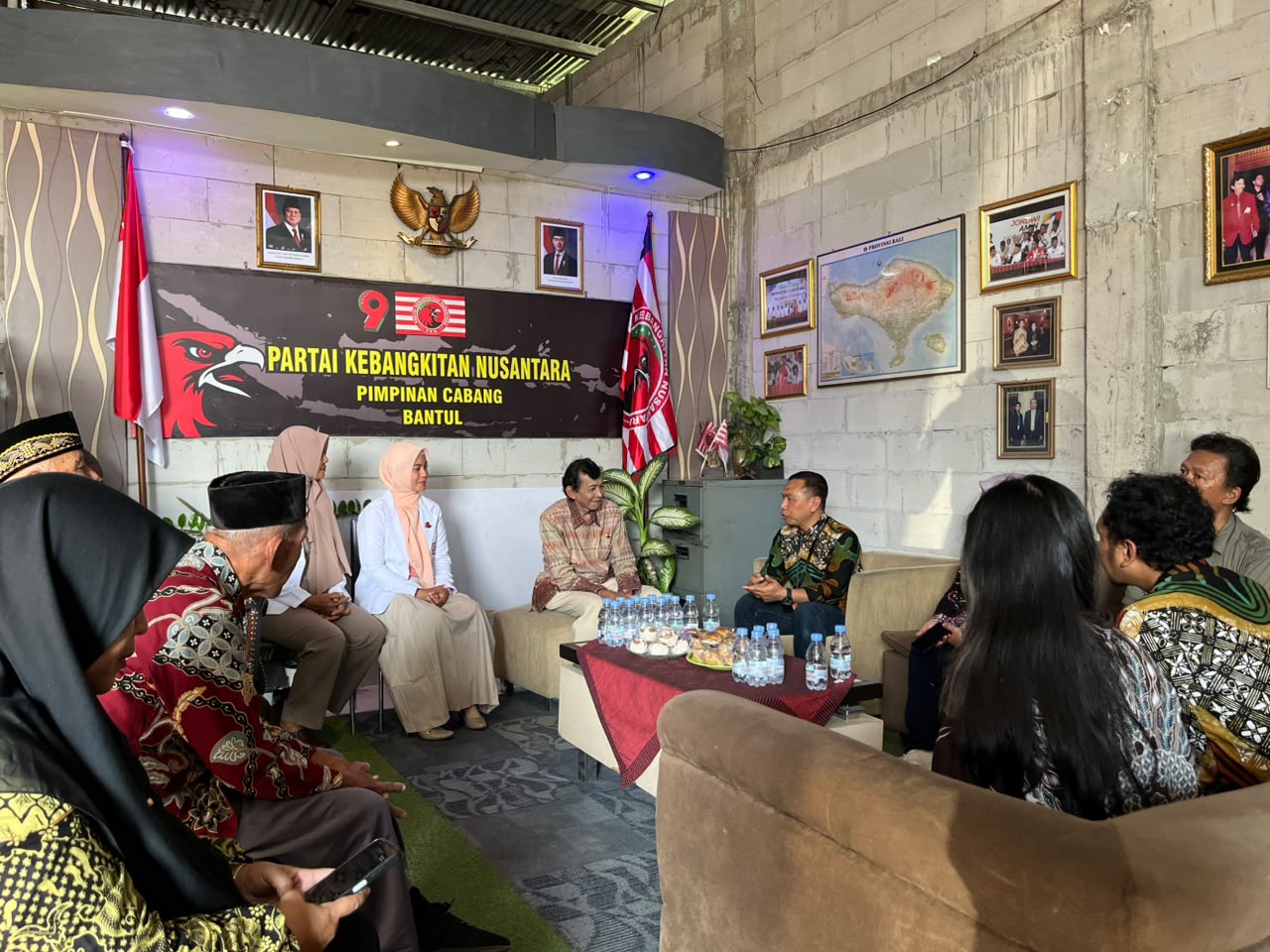 Konsolidasi Demokrasi dilaksanakan di kantor DPC PKN Bantul