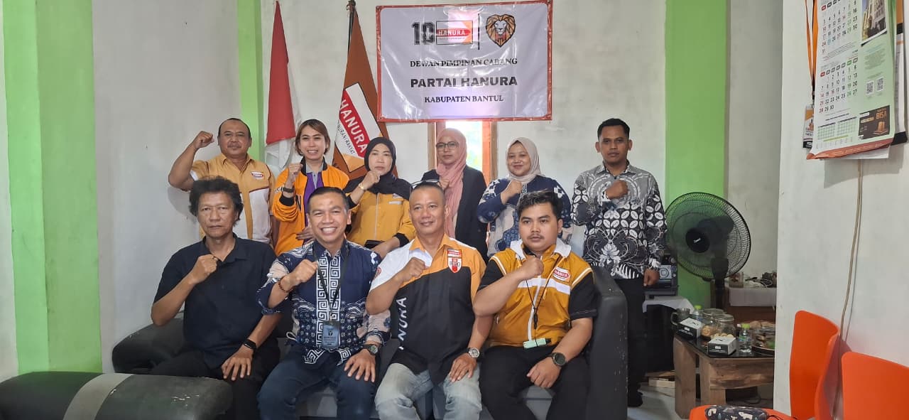 Konsolidasi Demokrasi dilaksanakan di kantor DPC Partai Hanura Bantul