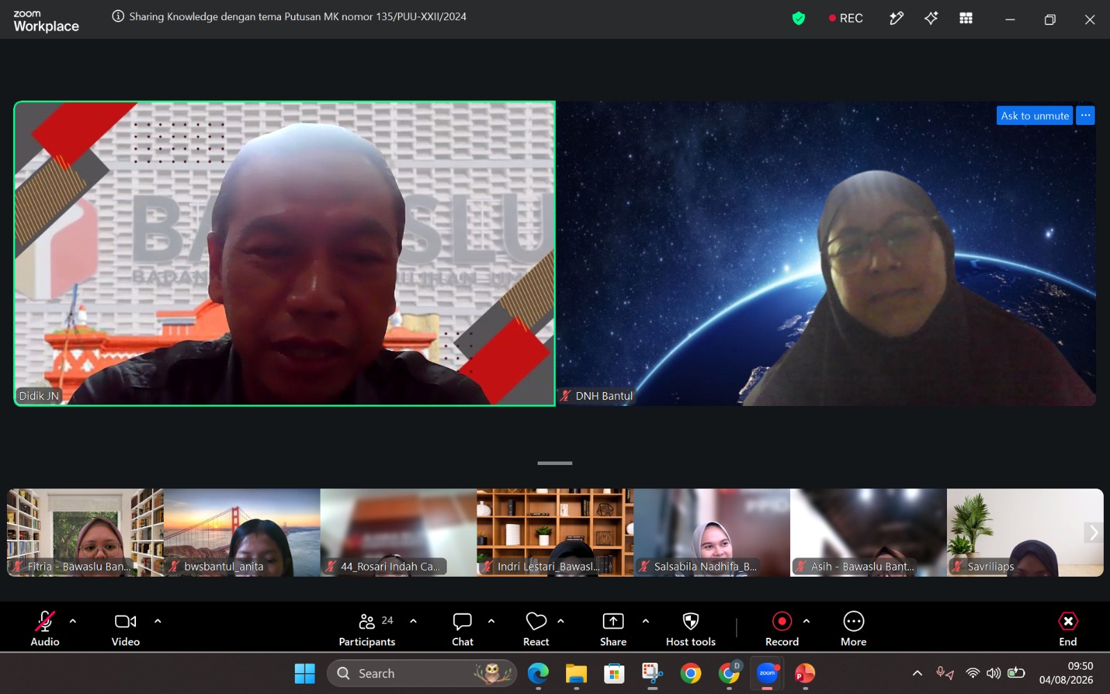 Foto Kegiatan Sharing Knowledge