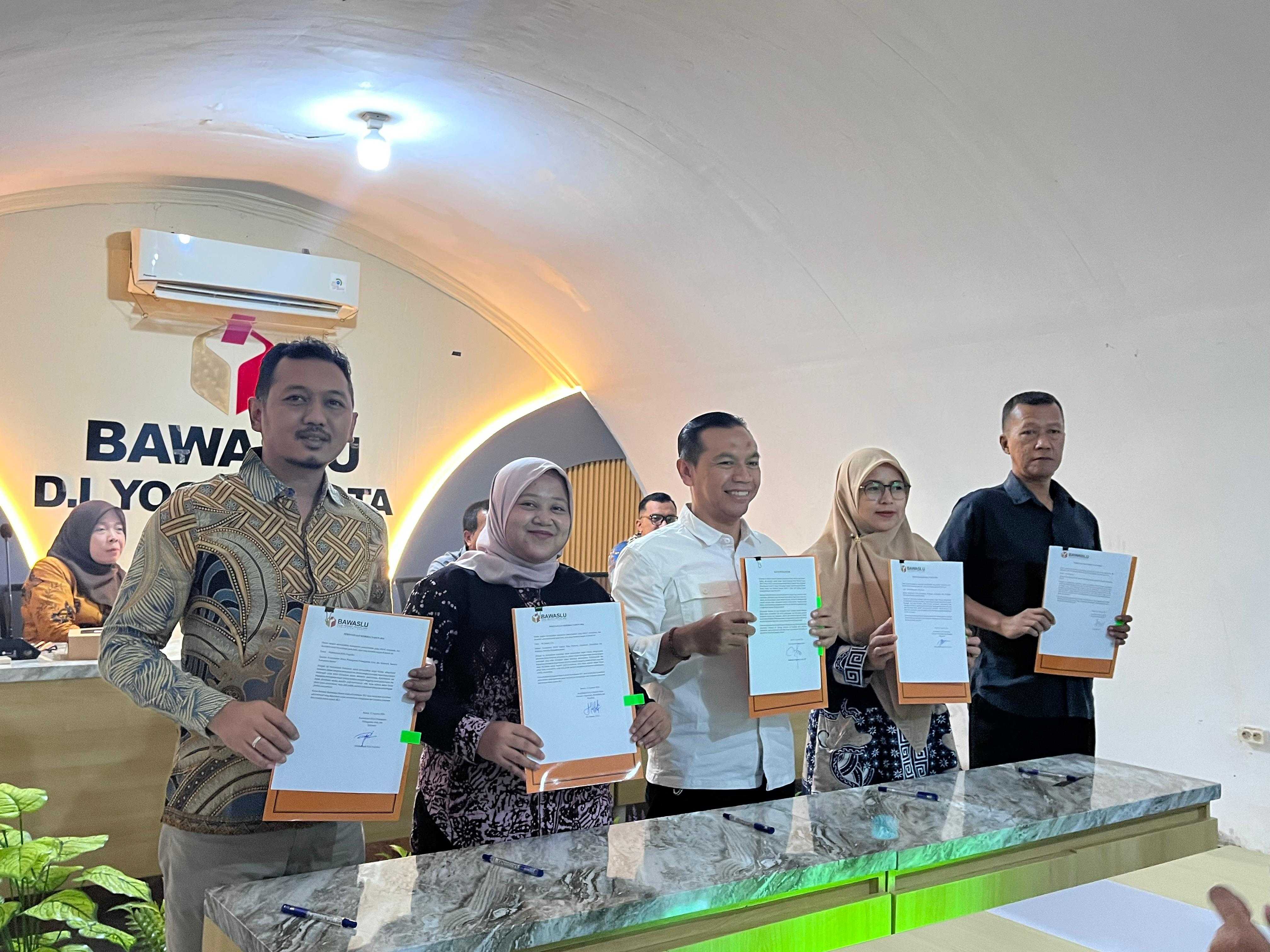 Kegiatan dilaksanakan di kantor Bawaslu D.I.Yogyakarta 