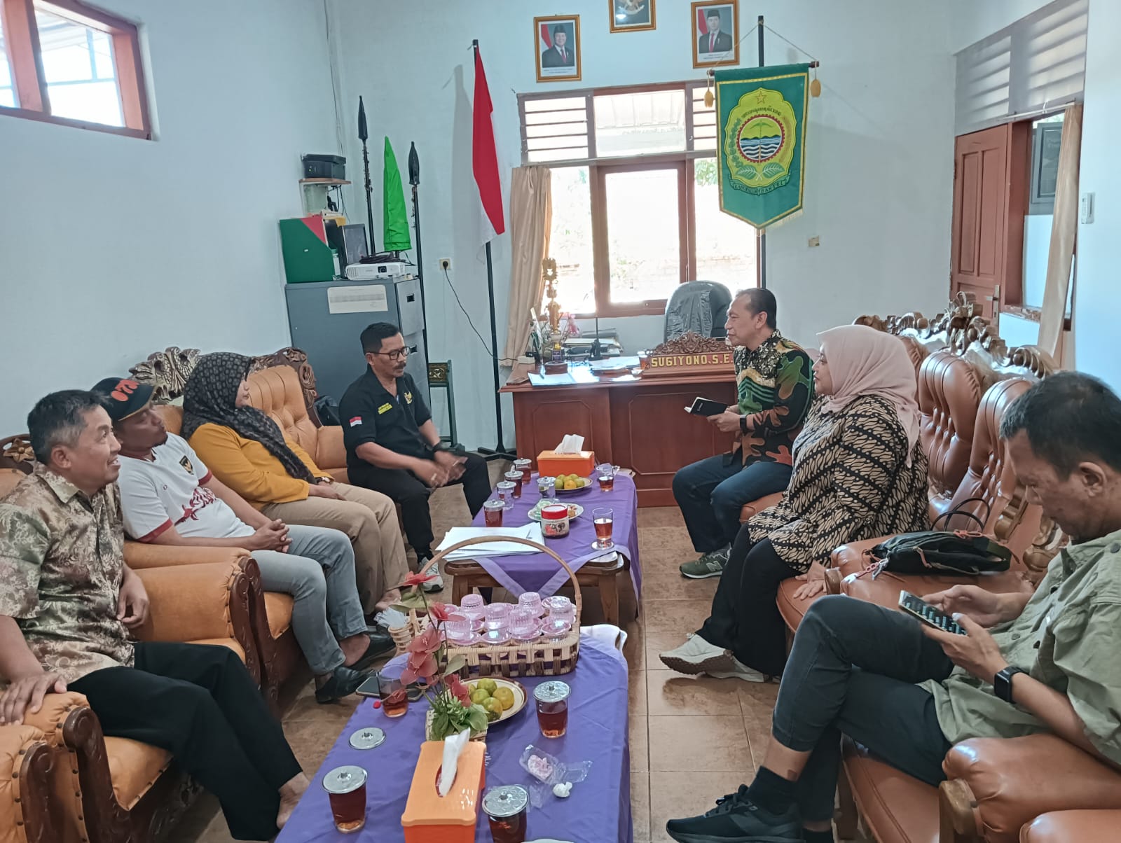 Foto Kegiatan Konsolidasi Demokrasi di Kalurahan Terong, Dlingo