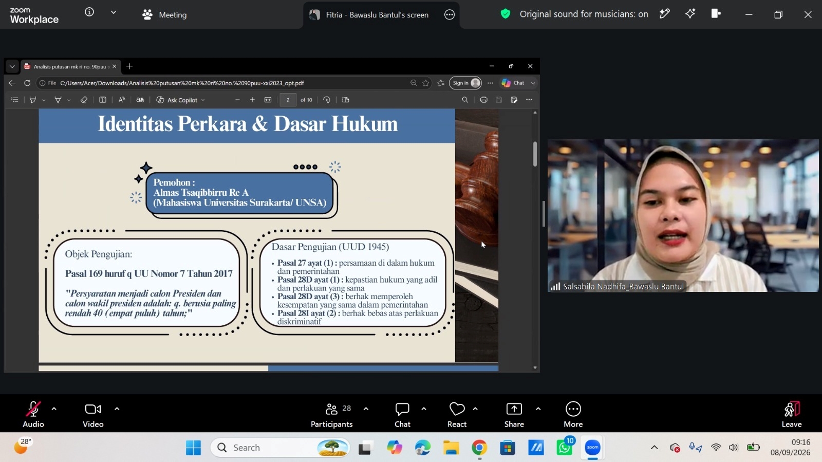 Foto Kegiatan Sharing Knowledge