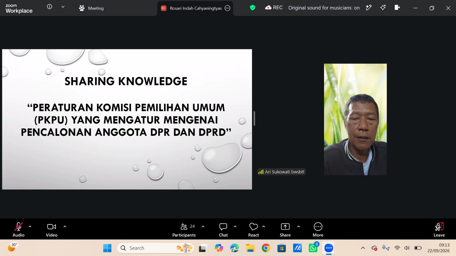 Foto Kegiatan Sharing Knowledge