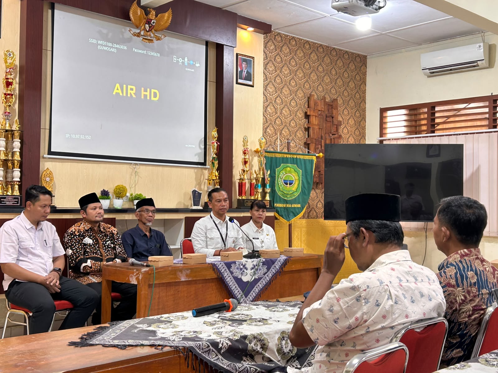Foto Kegiatan Konsolidasi Demokrasi di Kalurahan Guwosari