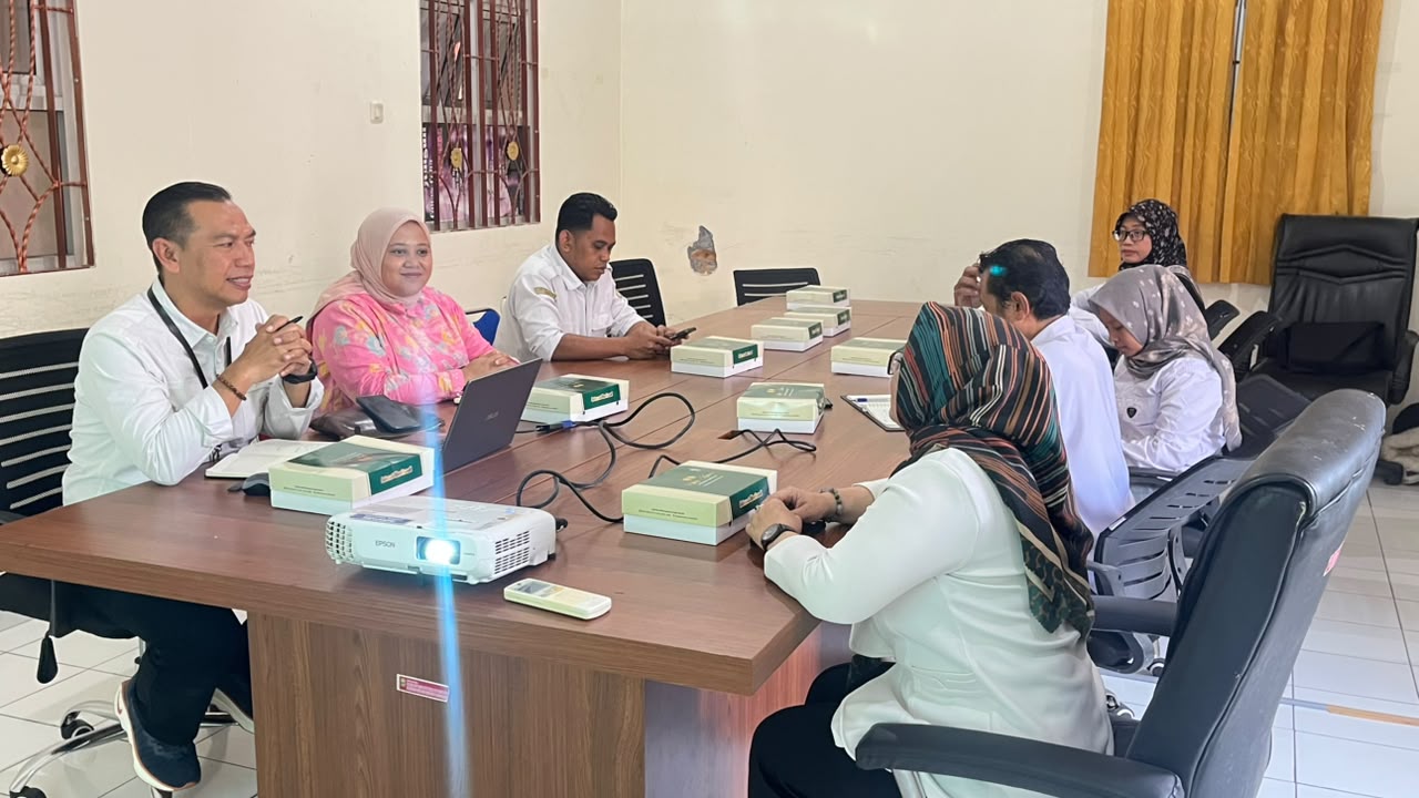 Foto rapat koordinasi dengan Dinas Pemberdayaan Masyarakat dan Kalurahan (DPMKAL) Kabupaten Bantul 