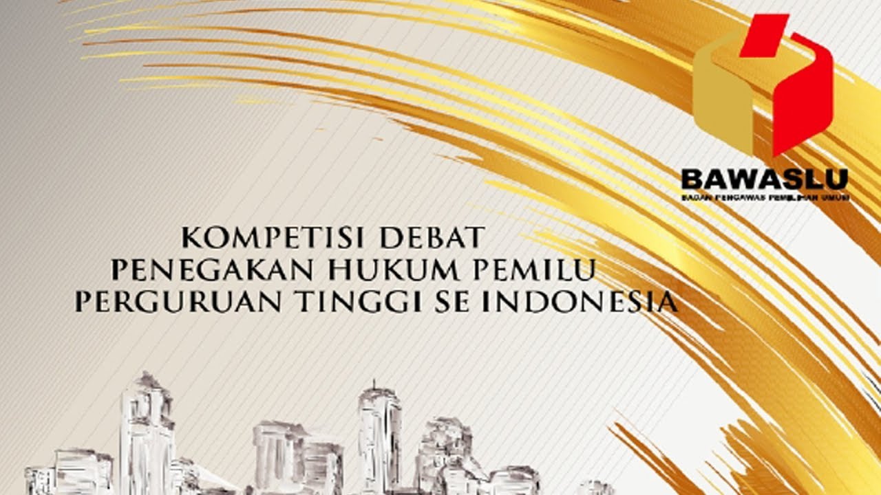Kompetisi debat penegakan hukum pemilu