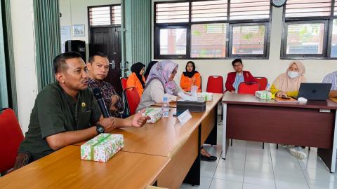 Pelaksanaan Sosialisasi Penguatan Pengelolaan Arsip dilaksanakan di Kantor Bawaslu Bantul