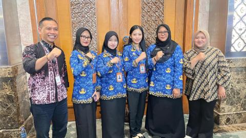 Foto Kegiatan Pelantikan dan Pengambilan Sumpah/Janji PNS serta Pengangkatan Pertama dalam Jabatan Fungsional