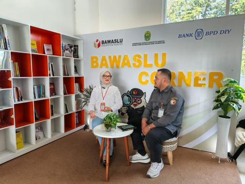 Foto Kegiatan Podcast Bawaslu Menyapa