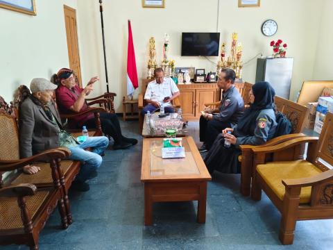 Foto Kegiatan Silaturahmi dan Konsolidasi Demokrasi ke Kelurahan Sitimulyo Kecamatan Piyungan