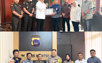 Audiensi Bawaslu Bantul dengan Kejaksaan Negeri Bantul dan Polres Bantul.