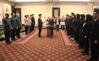 24/05/2024 Pelantikan Panwascam Se-Kabupaten Bantul Pada Pemilihan 2024