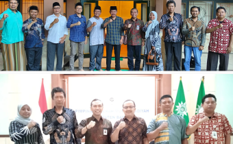 Audiensi dengan PC NU Bantul dan PD Muhammadiyah Bantul Terkait Pengawasan Partisipatif pada Pilkada 2024