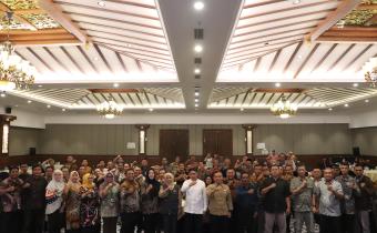 Grand Rohan 18/10/2024 komitmen bersama untuk menjaga netralitas perangkat desa pada pilkada 2024 di Bantul