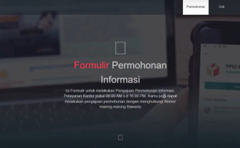 Halaman Website PPID