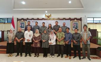 Studi banding dilaksanakan di Pemerintah Kota Yogyakarta dan BPK Republik Indonesia Perwakilan D.I. Yogyakarta