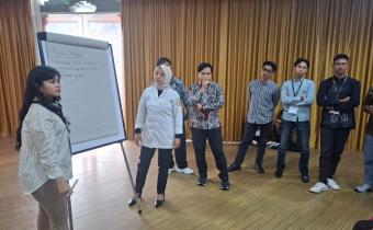 Anggota Bawaslu Bantul Dewi Nurhasanah menjadi Fasilitator dalam Acara Pendidikan Pengawas Partisipatif