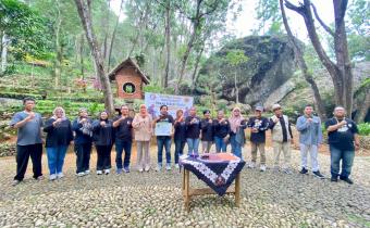 Pengukuhan Bukan Bikers Biasa sebagai Mitra Bawaslu Bantul