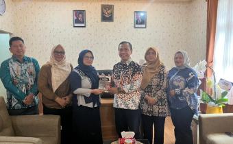 Audiensi dilaksnakan di kantor Dinas PMK Bantul