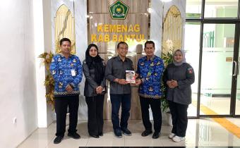 Audiensi diterima langsung di kantor Kemenag Bantul