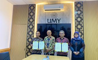 Dokumentasi proses penandatanganan PKS