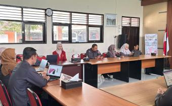 Rakor diikuti oleh seluruh jajaran Bawaslu Bantul