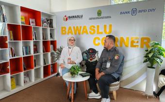 Foto Kegiatan Podcast Bawaslu Menyapa