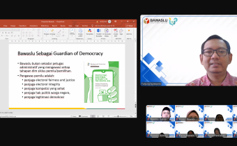 Kick off Sharing Knowledge dengan tema " Pemikiran Politik dan Demokrasi "